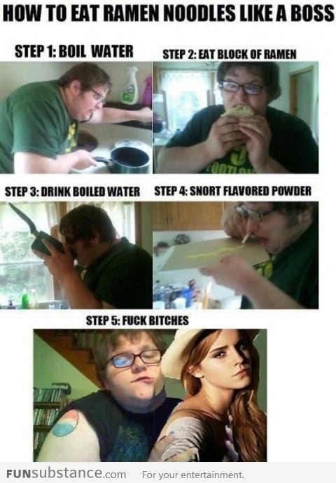 How To Eat Ramen Noodles Like A Boss