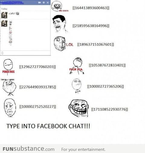 MEME Smileys for Facebook chat