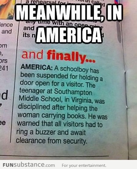 Meanwhile in America