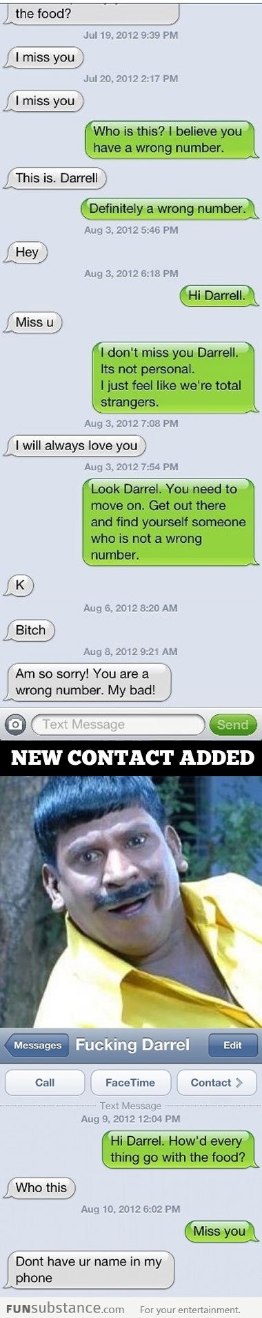 I believe you have a wrong number