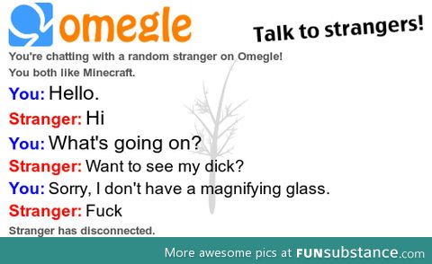 Omegle in a nutshell