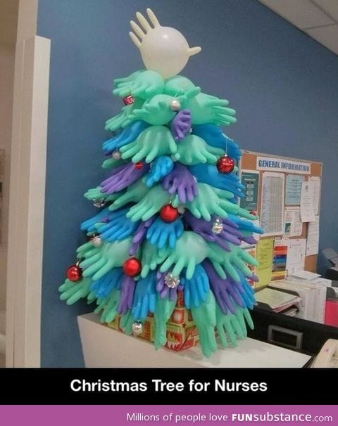 Christmas tree for nurses