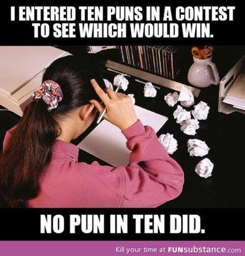 Pun contest