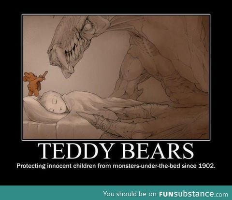 i love teddy bears