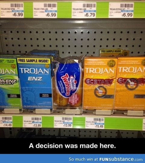 A decision was made here