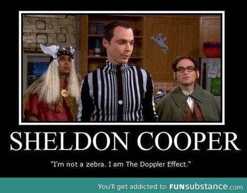 Doppler sheldon cooper