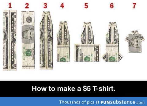 How to make a $5 t-shirt