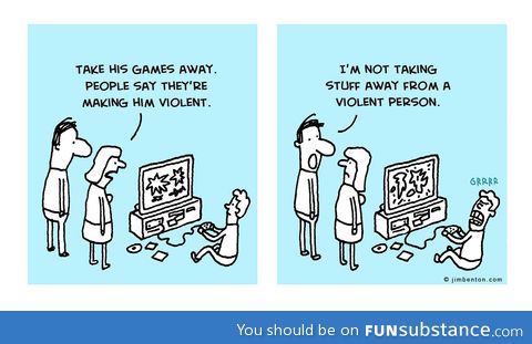 Violent games