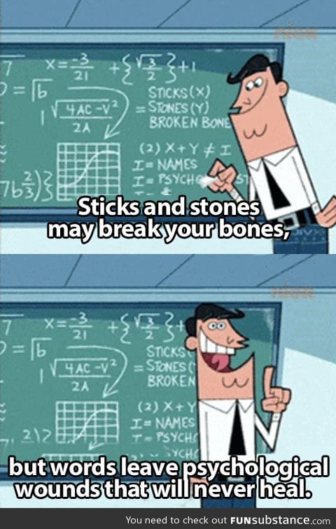 Sticks and stones