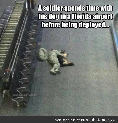 Before being deployed