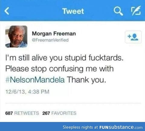 RIP Morgan Freeman