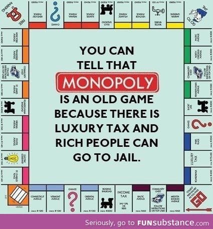 Monopoly is an old game