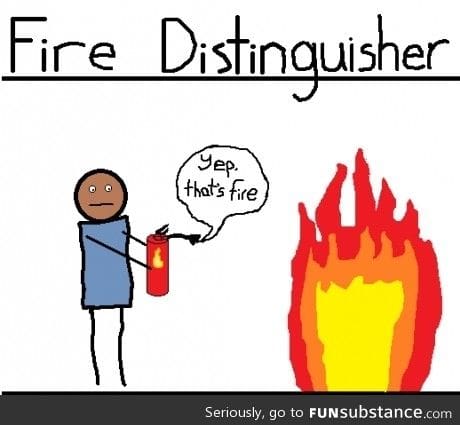 Fire distinguisher