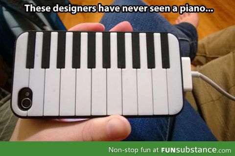 Piano phone case