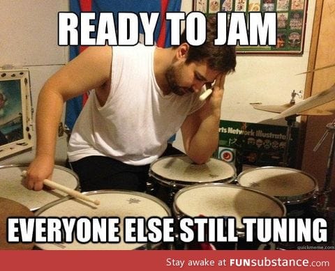 First world drummer problems