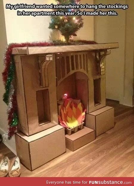 No fireplace? No problem!