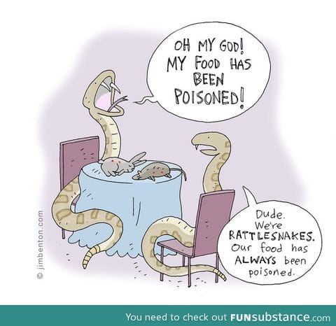 Poisoned food