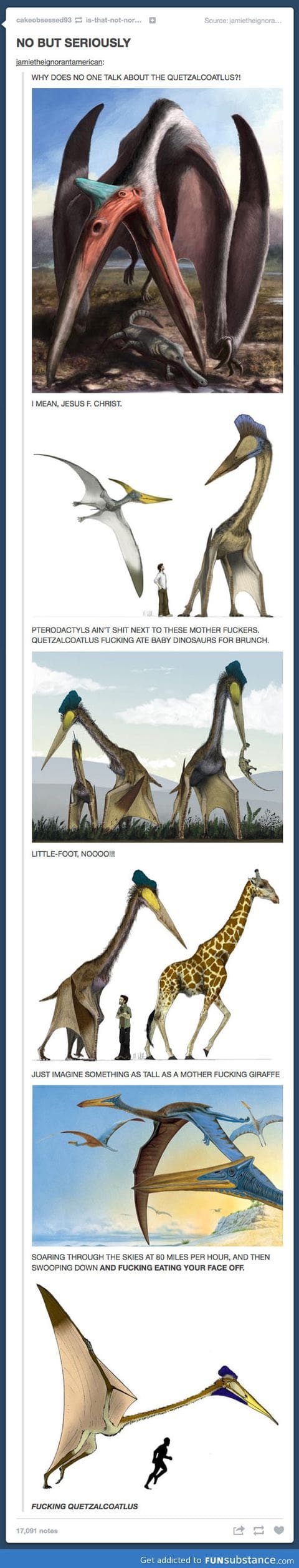 The Quetzalcoatlus