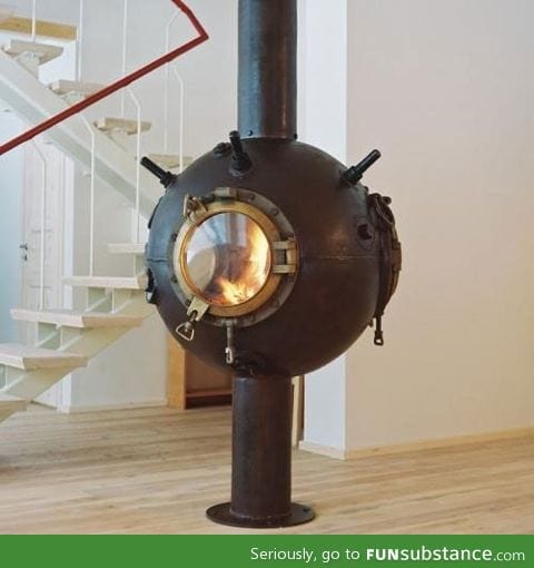 Repurposed sea mine