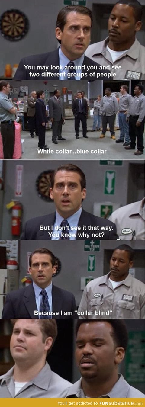 Michael scott on equality