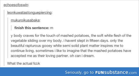 mash my potatoes