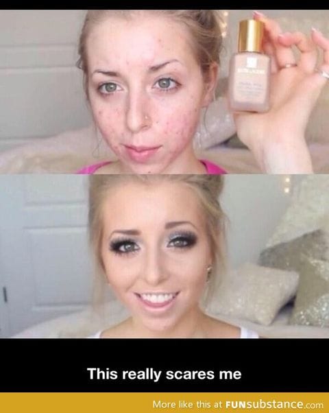 The magic of makeup