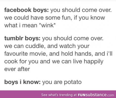 You are potato