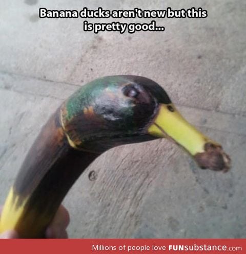 Banana duck