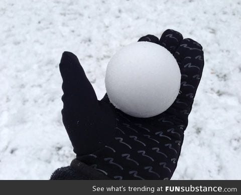 The perfect snowball