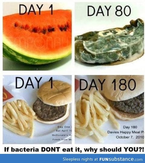 If bacteria doesn't eat it, why should you?