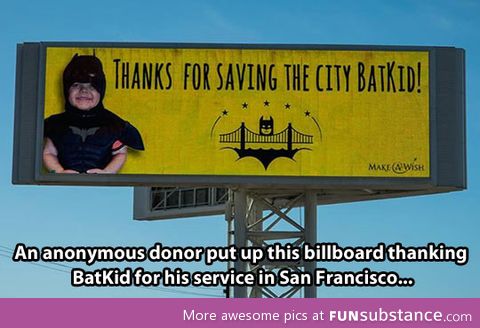 Thank you Batkid