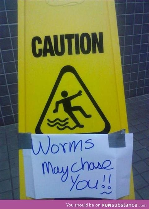 beware of worms !!!