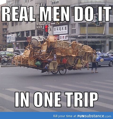 Real men