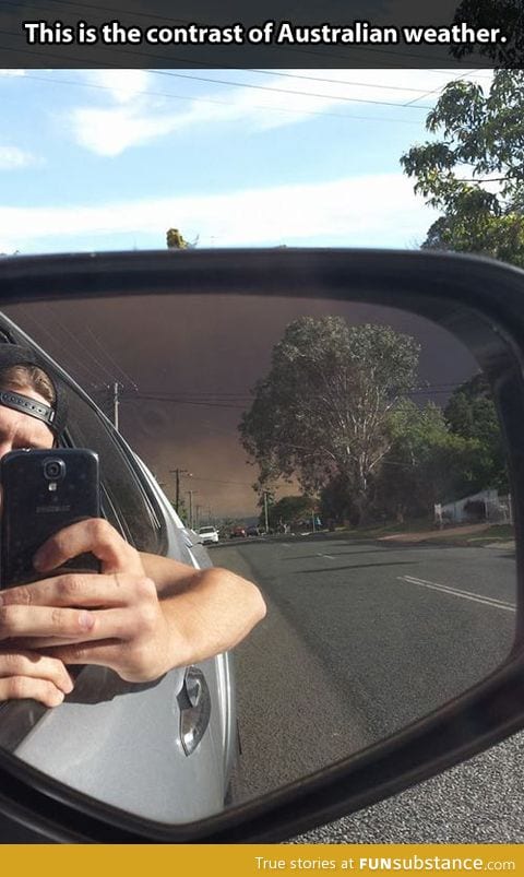 Crazy australian weather