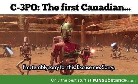The first canadian