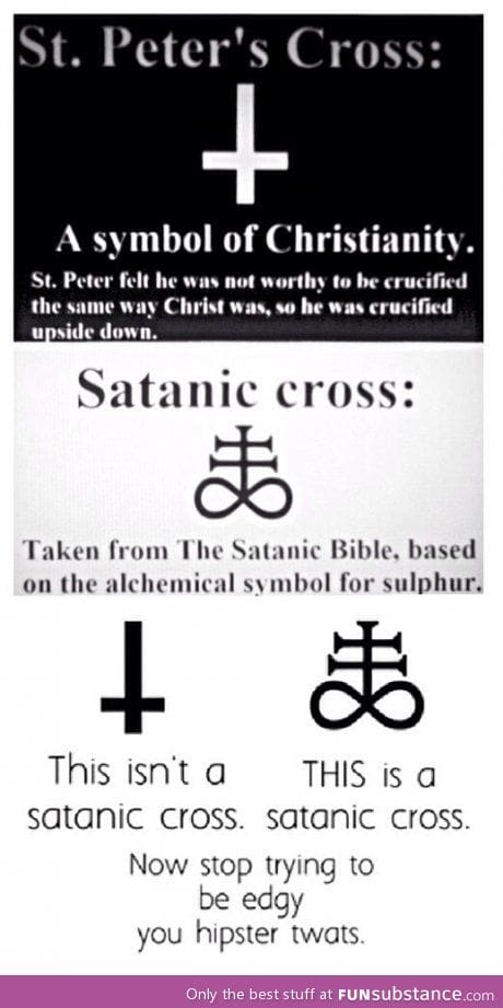 I dislike satanists