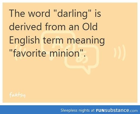 "Darling"