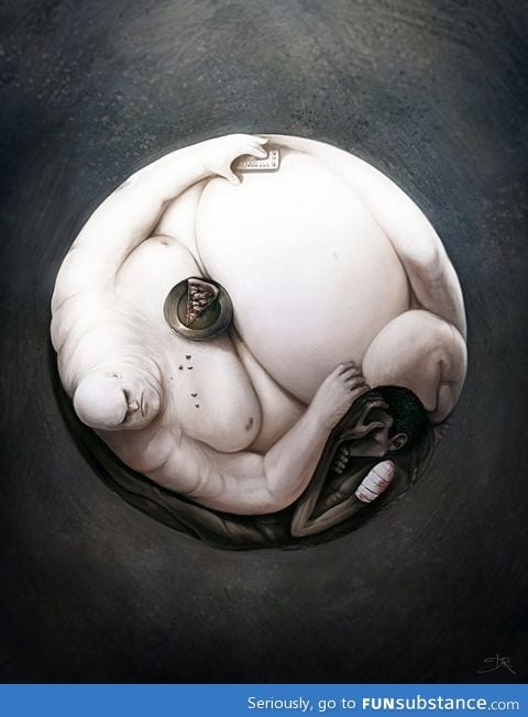 Yin-Yang of world hunger