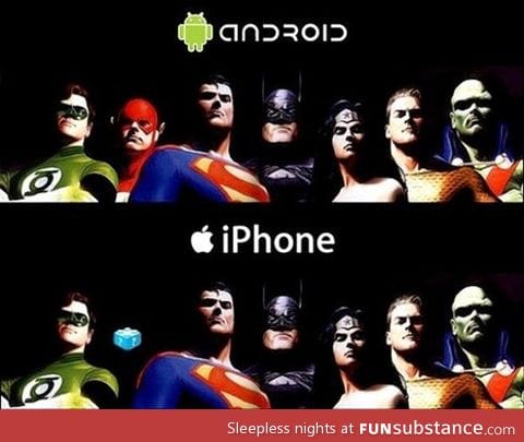 One super hero will never be on an the iPhone
