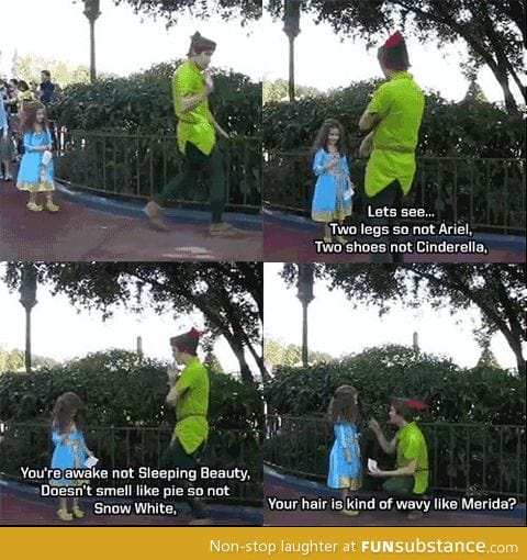 Peter Pan Was My First Hero....