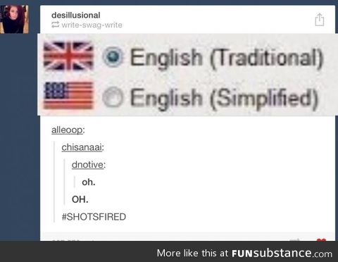 English (simplified)