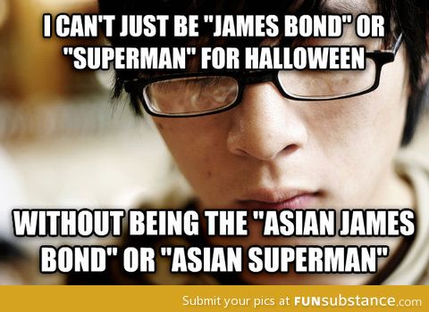 Asian problems during halloween