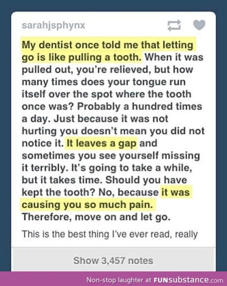 Deep dentist words