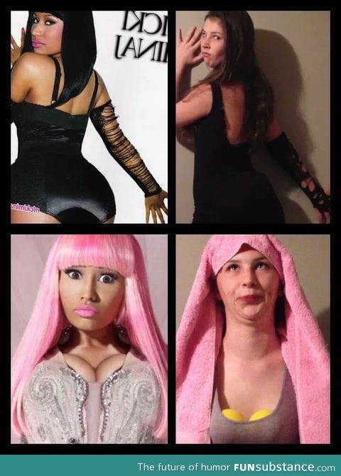 People say I look like Nicki Minaj