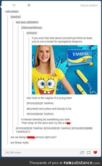 No Spongebob.. NOOO