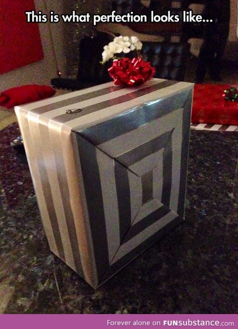 Perfectly wrapped present