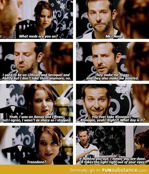 One of my favorite scenes from Silver Linings Playbook